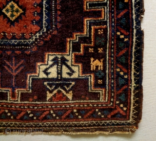 Fine Baluch Bagface
Size: 47x47cm
Natural colors, made in circa 1910                        