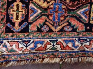 Afshar Bagface
Size: 74x47cm (2.5x1.6ft)
Natural colors, made in circa 1910/20                        