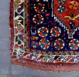 Qasqhay Bagface
Size: 61x66cm
Natural colors, made in period 1910                         