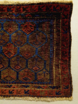 Baluch Bagface
Size: 52x51cm
Natural colors, made in circa 1910                         