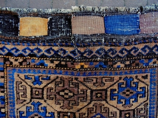 Baluch Bagface 
Size: 72x72cm 
Natural colors (the main color is faded), made in circa 1910/20                  