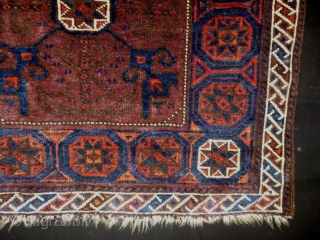 Belouch Bagface
Size: 74x64cm (2.5x2.1ft)
Natural colors, made in circa 1910/20                        