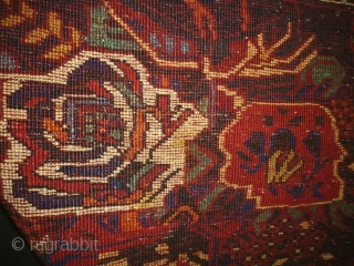 Afshar Mafrash
Size: 83x55cm (2.8x1.8ft)
Natural colors, made in circa 1910, the condition is very good.                   