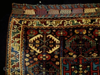 Kamseh Bagface
Size: 83x72cm (2.8x2.4ft)
Natural colors, made in circa 1910, there is one old repair (see pic. 7)                