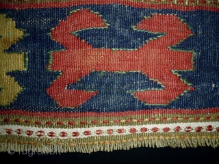 Kelim Mafrash
Size: 103x45cm (3.4x1.5ft)
Natural colors, made in circa 1910                        