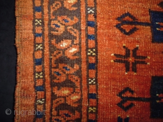 19th Century Turkoman Penjerelik
Size: 148x52cm (4.9x1.7ft)
Naturalcolors                           