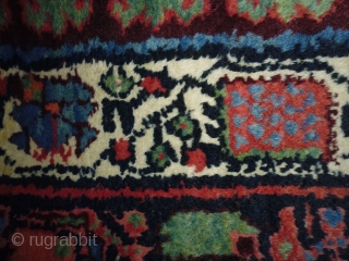 Serap 
Size: 149x199cm (5.0x6.6ft)
Natural colors, made in circa 1920, there is one old repair                   