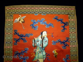 Antique Chinese Textile 
Size: 58x130cm (1.9x4.3ft)
                           