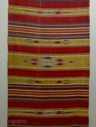 19th Century Fine Syrian Textile
Size: 63x269cm
Natural colors, gold thread                        