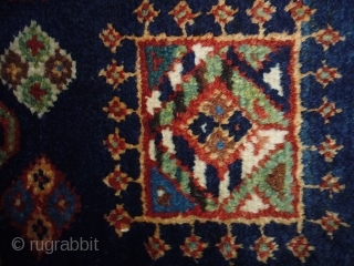 Kashkuli/Qasqhay
Size: 150x233cm (5.0x7.8ft)
Natural colors, made in circa 1910/20                         