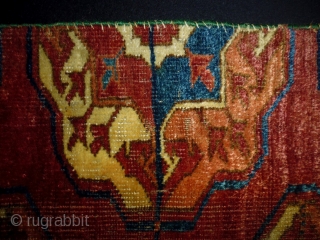 18th Century Super Tekke Fragment
Size: 36x58cm (1.2x1.9ft)
Natural colors                         