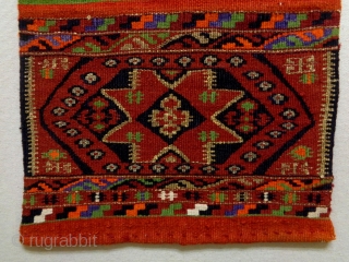 Kurdish Malatya Bag
Size: 36x51cm
there is gold thread, made in period 1920                      