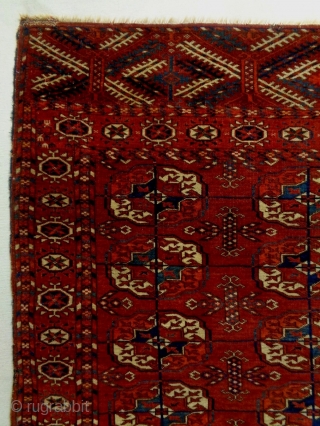 1870/80 Very Fine Tekke
Size: 108x140cm
Natural colors, top quality                         