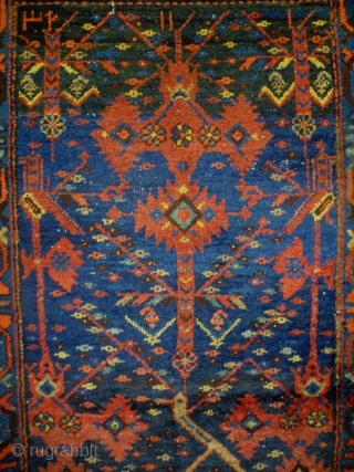 Kurd Rug
Size: 105x195cm (3.5x6.5ft)
Natural colors, made in circa 1910/20                        