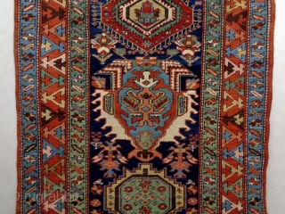 19th Century Karaja 
Size: 104x262cm (3.5x8.7ft)
Natural colors, there are three stitches (see pic. 9 and 10)                 