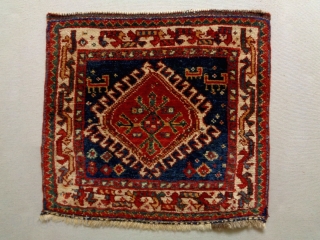 Qasqhay Bagface
Size: 55x51cm
Natural colors, made in circa 1910                         