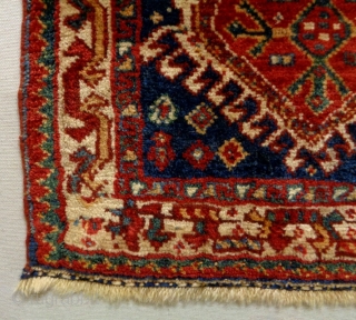 Qasqhay Bagface
Size: 55x51cm
Natural colors, made in circa 1910                         