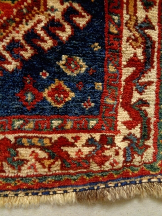 Qasqhay Bagface
Size: 55x51cm
Natural colors, made in circa 1910                         