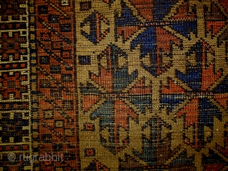 1870/80 Belouch
Size: 114x172cm (3.8x5.7ft)
Natural colors, camel hair                          