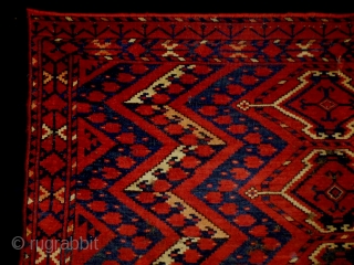 1870/80 Turkoman Coual
Size: 143x95cm (4.8x3.2ft)
Natural colors                           