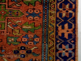 Karaja Fragment
Size: 100x130cm (3.3x4.3ft)
Natural colors, made in circa 1910                        