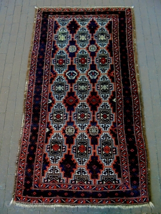 Fine Baluch
Size: 86x158cm
Natural colors, made in circa 1910                         