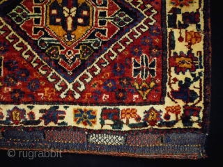 1880 Qasqhay Bagface
Size: 62x59cm (2.1x2.0ft)
Natural colors                           