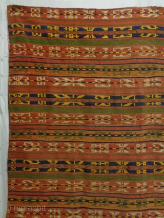 19th Century Uzbekh Gadjeri Fragment
Size: 122x143cm (4.1x4.8ft)
                          