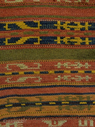 19th Century Uzbekh Gadjeri Fragment
Size: 122x143cm (4.1x4.8ft)
                          