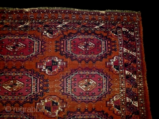 Fine Turkoman Coual
Size: 150x94cm (5.0x3.1ft)
Natural colors                           