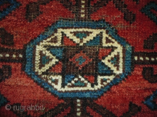 Baluch Bagface
Size: 65x50cm (2.2x1.7ft)
Natural colors, made in circa 1910                        