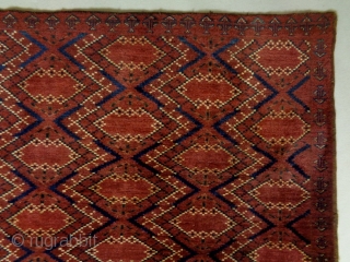 Fine Tribal Bashir Camel Cuval
Size: 200x106cm (6.7x3.5ft)
Natural colors, made in circa 1910                     