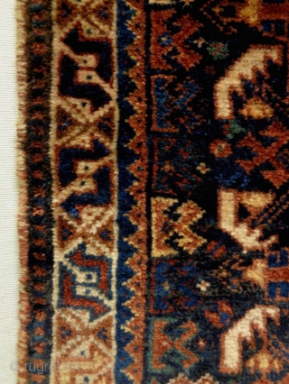 Kamseh Bagface
Size: 65x53cm (2.2x1.8ft)
natural colors, there is silk, made in circa 1910/20                     