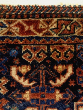Kamseh Bagface
Size: 65x53cm (2.2x1.8ft)
natural colors, there is silk, made in circa 1910/20                     