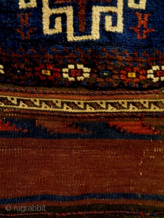19th Century Baluch Bag Complete
Size: 36x68cm
Natural colors
                          