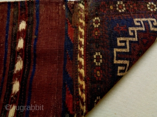 19th Century Baluch Bag Complete
Size: 36x68cm
Natural colors
                          