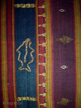 19th Century Indonesian Textile
Size: 52x120cm (1.7x4.0ft)
Natural colors                          