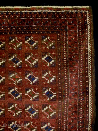 Very Fine Baluch
Size: 115x180cm (3.8x6.0ft)
Natural colors, made in circa 1910                       