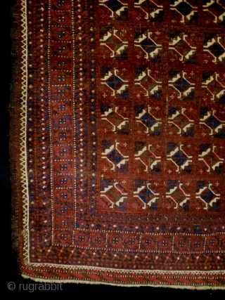 Very Fine Baluch
Size: 115x180cm (3.8x6.0ft)
Natural colors, made in circa 1910                       