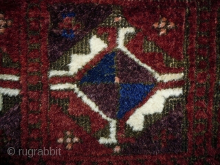 Very Fine Baluch
Size: 115x180cm (3.8x6.0ft)
Natural colors, made in circa 1910                       