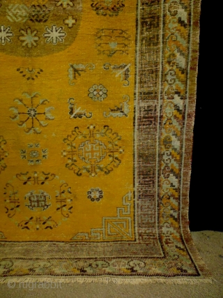 East Turkestan/kohtan/ Rug
Size: 153x267cm (5.1x6.9ft, made in circa 1920                        