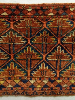 19th Century Bashir Torba Fragment
Size: 119x43cm (4.0x1.4ft)
Natural colors                         