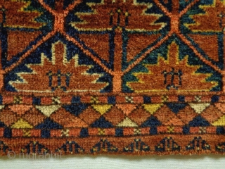 19th Century Bashir Torba Fragment
Size: 119x43cm (4.0x1.4ft)
Natural colors                         