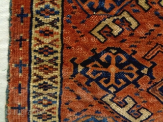 Fine Turkmen Bagface
Size: 56x44cm (1.9x1.5ft)
made in circa 1920                         
