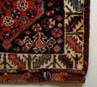 Universal Qasqhay Bagface
Size: 69x66cm
Natural colors, made in circa 1910                        