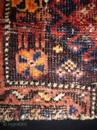 Belouch Bag
Size: 40x53cm (1.3x1.8ft)
Some synthetic colors, circa 90 years old                       