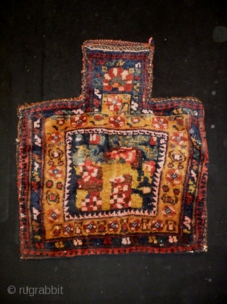 Afshar Salt bag
Size: 47x53cm (1.6x1.8ft)
wool on wool, circa 80 years old                      