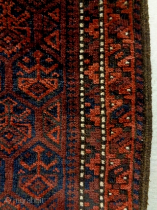 Baluch Bag Complete
Size: 67x135cm (2.2x4.5ft)
Natural colors, made in circa 1920/20                       