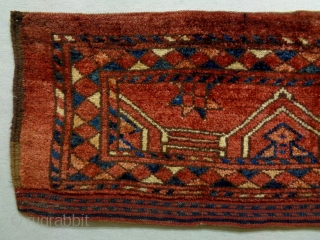 Turkmen Tufeklik
Size: 167x32cm (5.6x1.1ft)
Natural colors, made in circa 1910                        