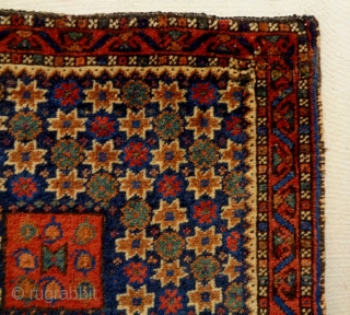 Special Afshar Bagface
Size: 53x49cm
Natural colors, made in period 1910, there are small two old repairs                  